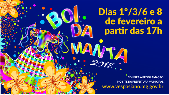 BOI DA MANTA 2018 – clique aqui para ver a programação