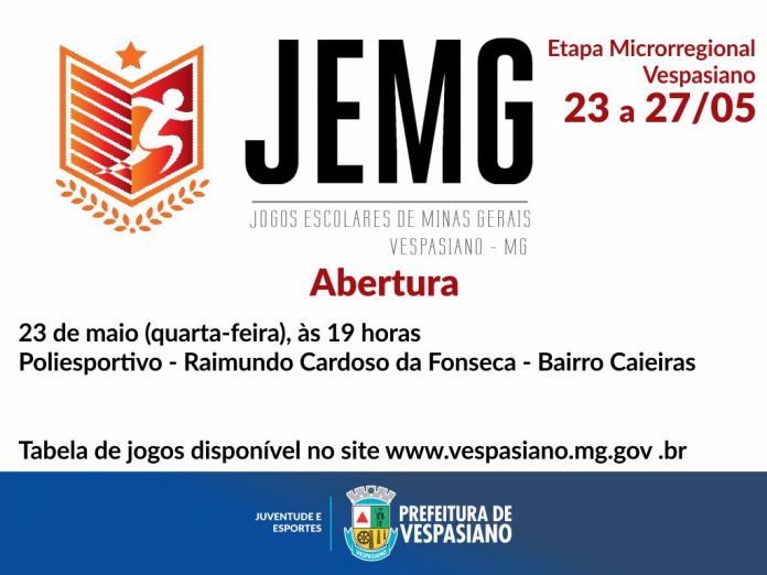 JEMG - Jogos Escolares de Minas Gerais