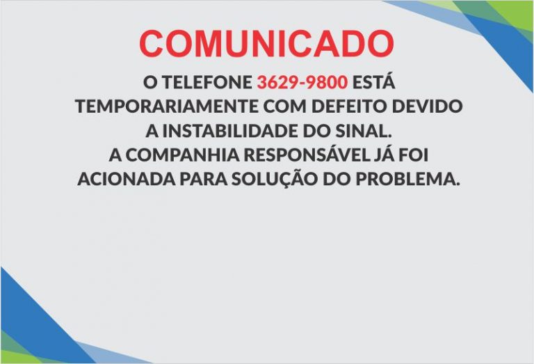 Telefone com defeito