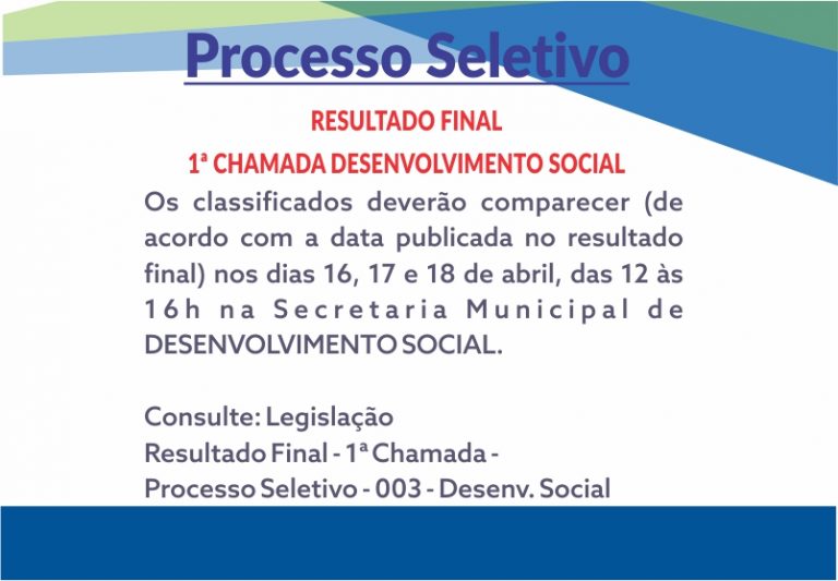 Desenvolvimento Social