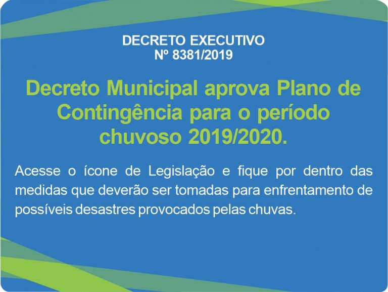 Plano de Contingência