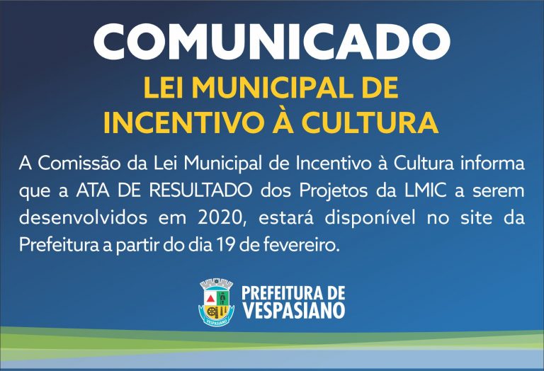 Lei de incentivo à cultura