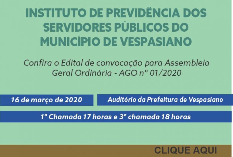 Atenção servidores municipais efetivos