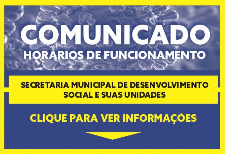 Plantão unidades da Sec. de Desenvolvimento Social