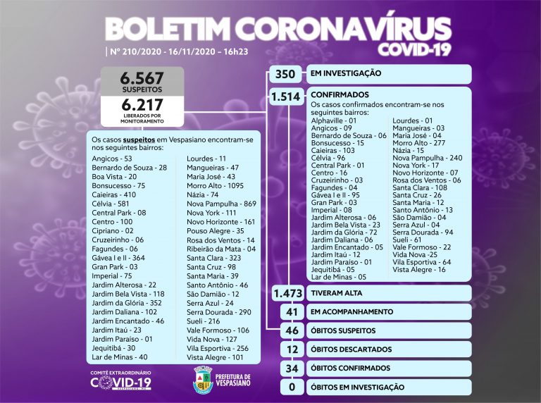 Boletim 210/2020