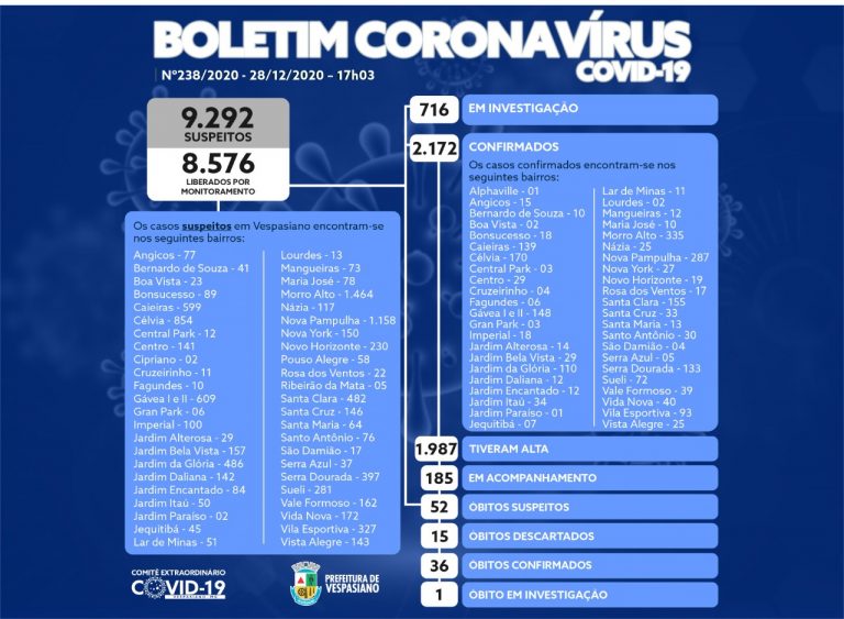 Boletim 238/2020