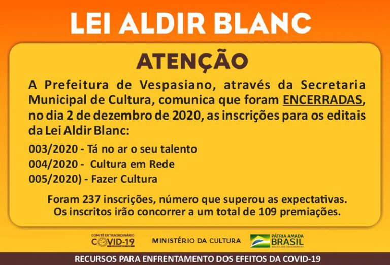 Lei Aldir Blanc