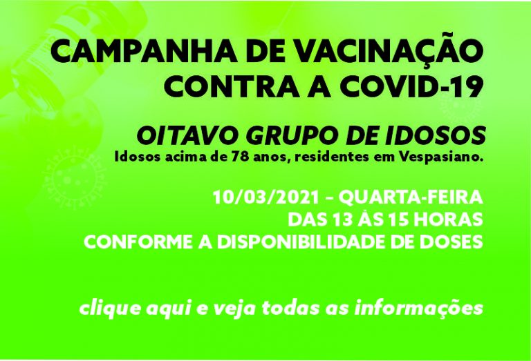 Vacinação 8º grupo