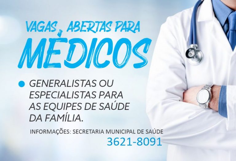 Vagas para médicos