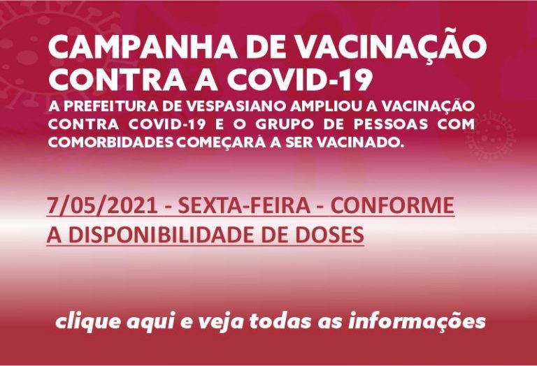 Vacinação comorbidades