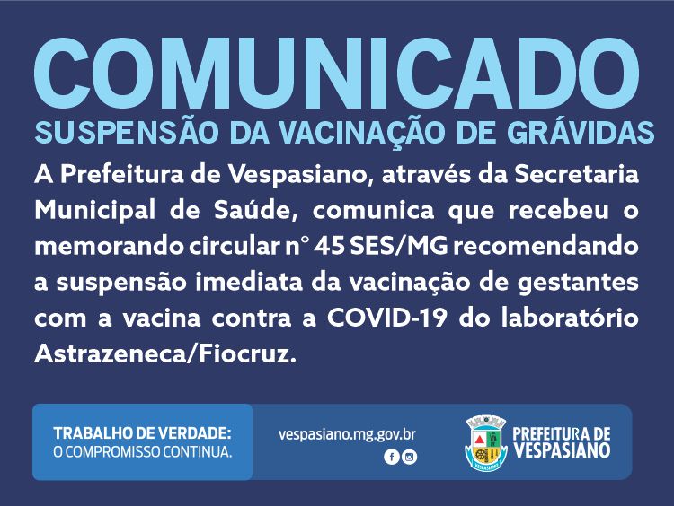 Vacinação de grávidas