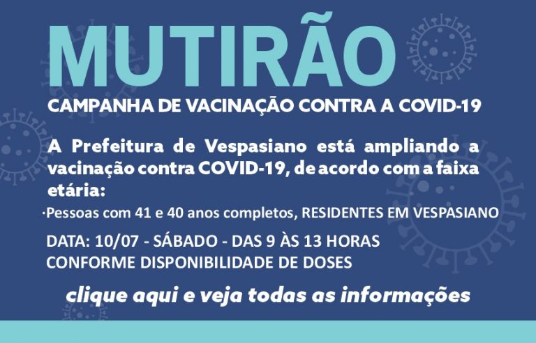 Mutirão 10/07
