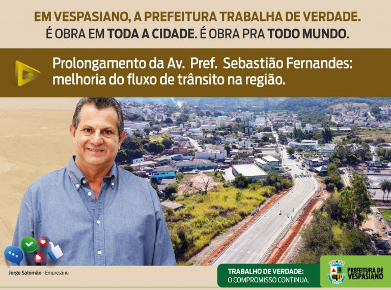 Obras por toda a cidade.