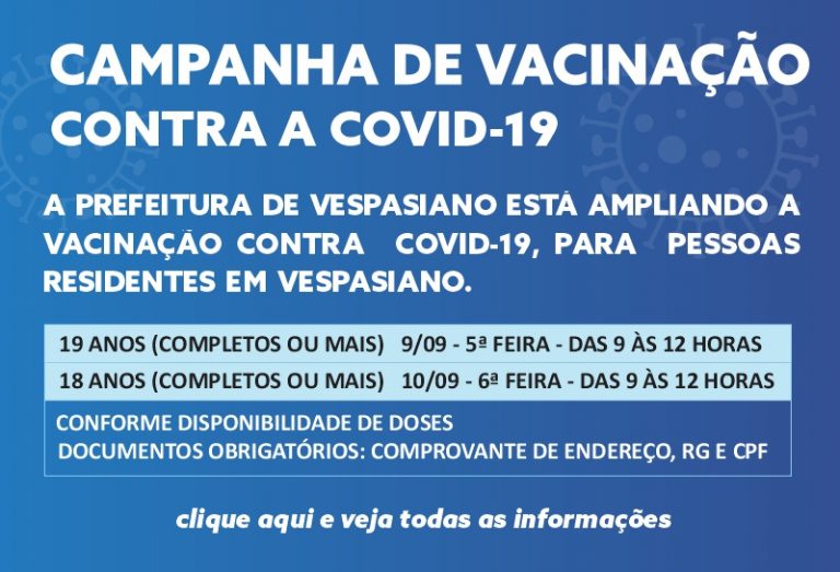 Vacinação contra a COVID-19