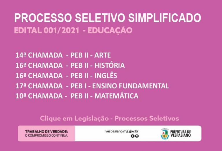 Processo Seletivo