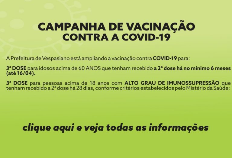 Vacinação contra a COVID-19