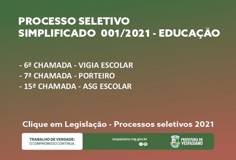 Processo seletivo