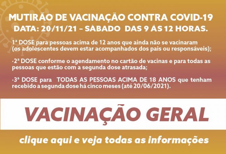 Mutirão de Vacinação