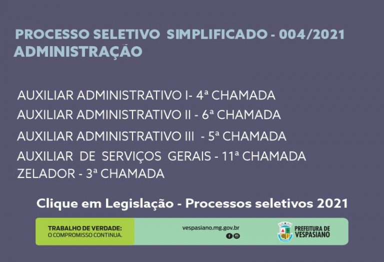 Processo Seletivo