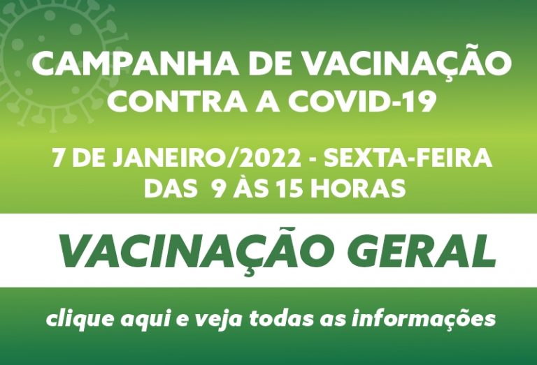 Vacinação COVID-19 – 7/01