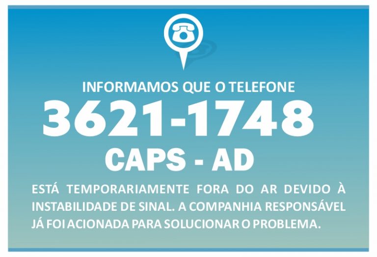 Telefone com defeito