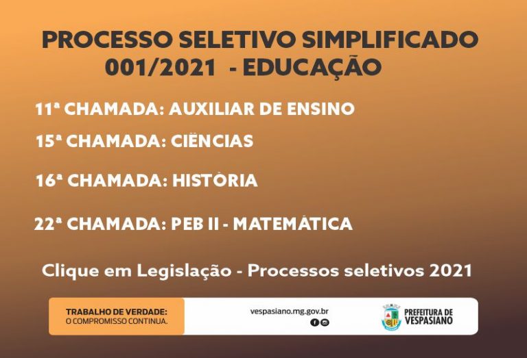 Processo Seletivo