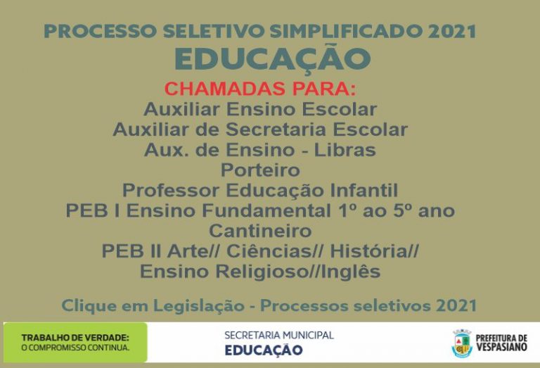 Processo Seletivo