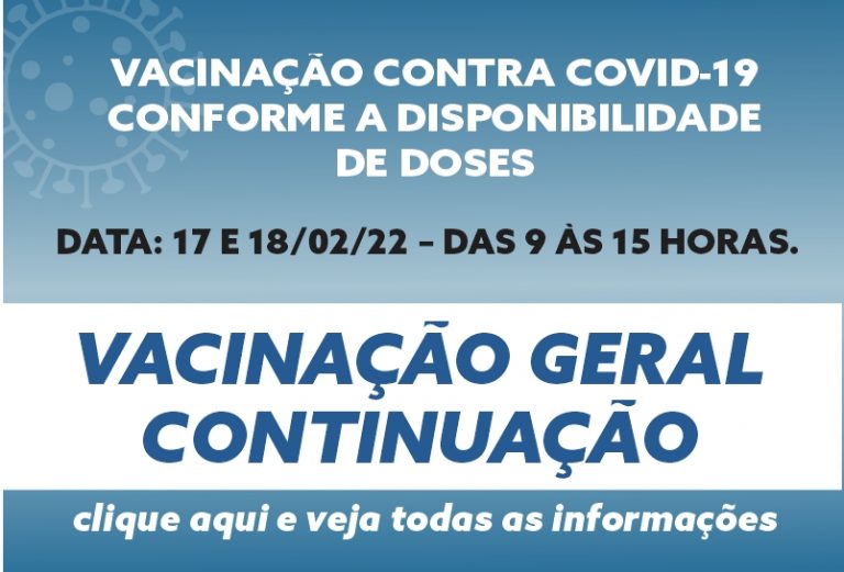 Vacinação continuação