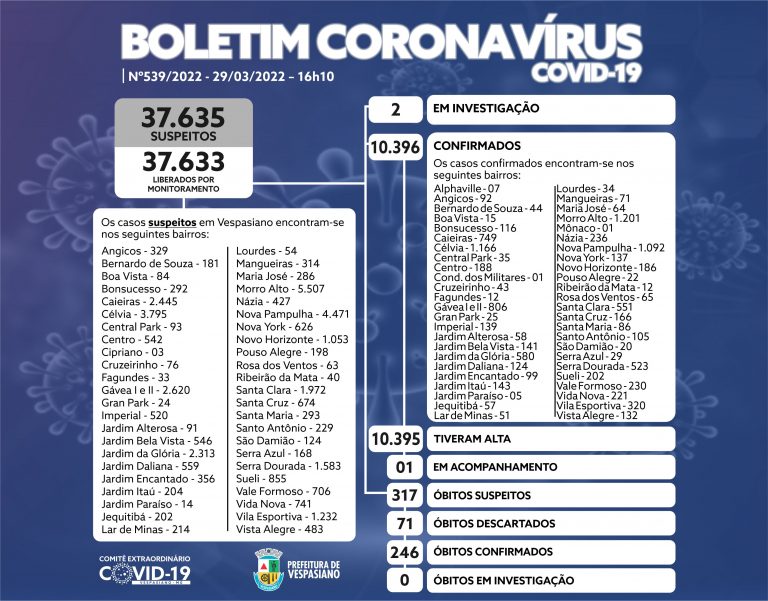 Boletim 539/2022