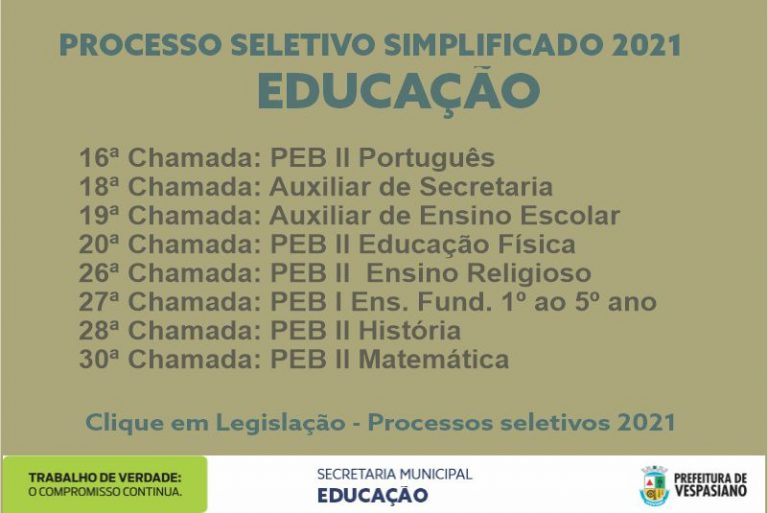 Processo Seletivo