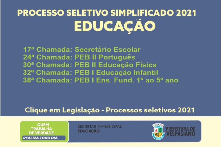 Processo Seletivo