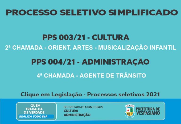 Processo Seletivo