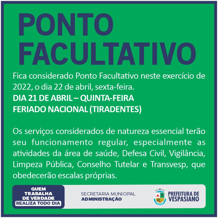 Ponto facultativo