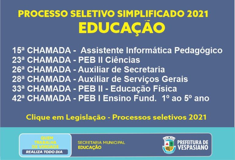 Processo Seletivo