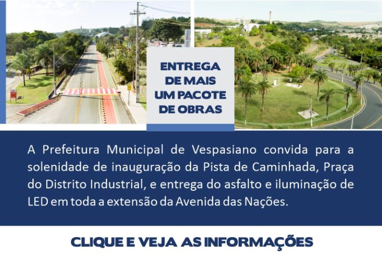 Inauguração Pista de Caminhada