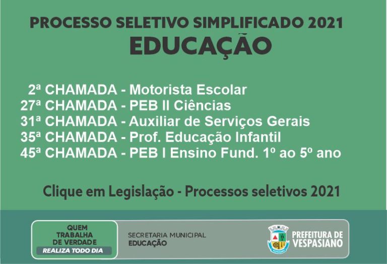 Processo Seletivo