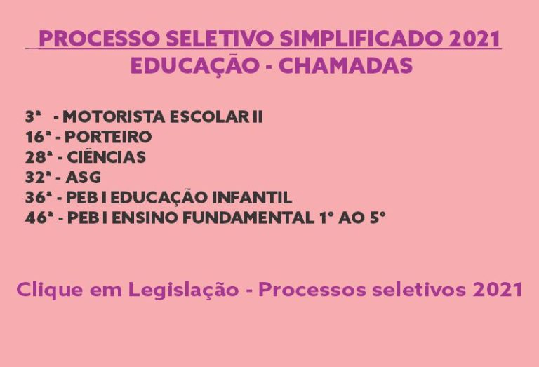 PPS 001/21 Educação