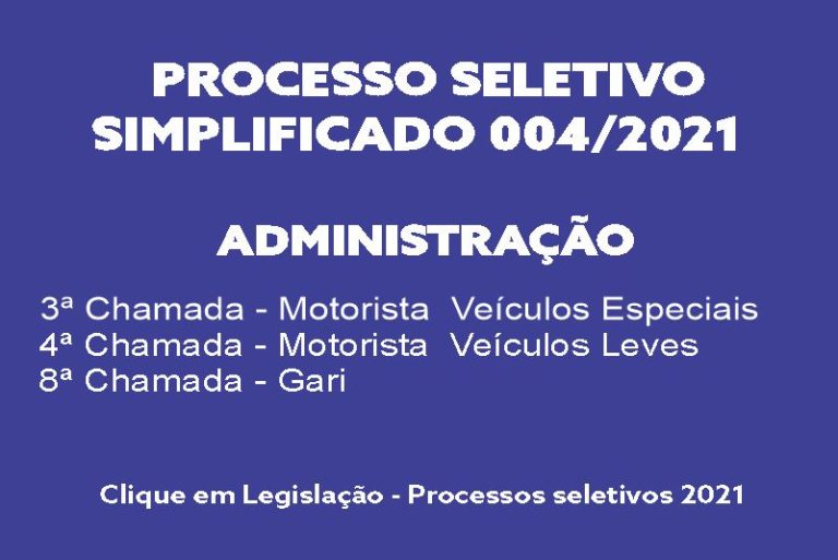 Processo seletivo