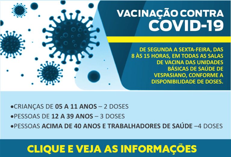 Comunicado vacinas – COVID-19