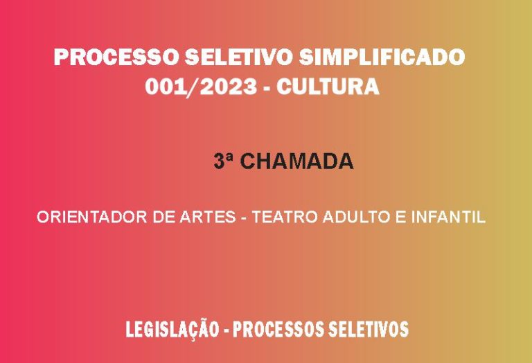 Processo Seletivo