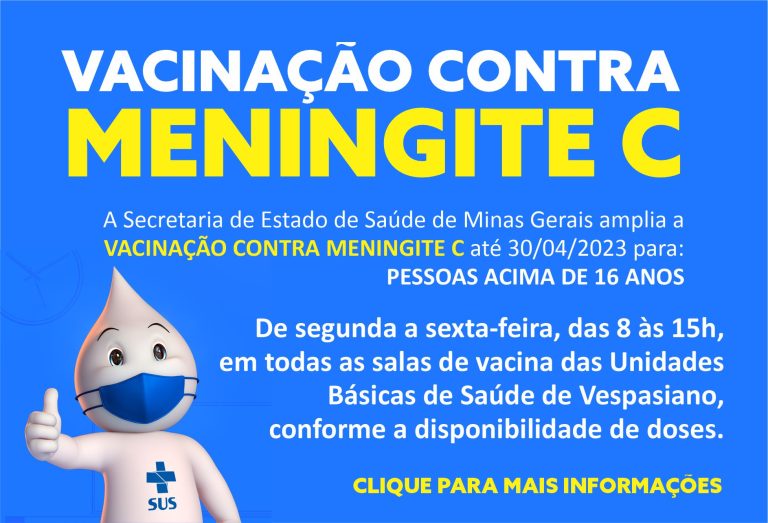 Vacinação contra  Meningite C