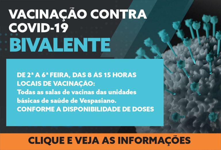 VACINAÇÃO BIVALENTE CONTRA A COVID-19