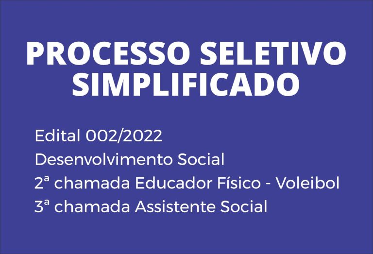 Processo Seletivo