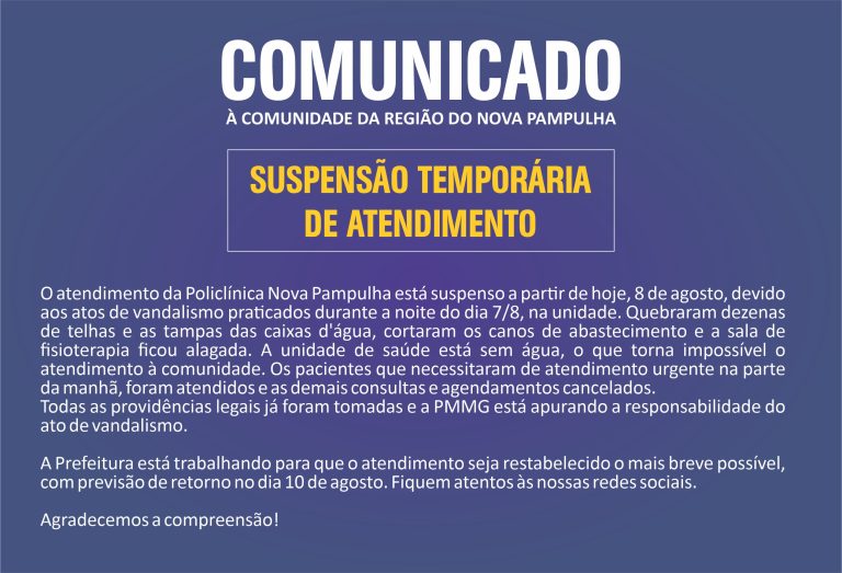 Policlínica Nova Pampulha