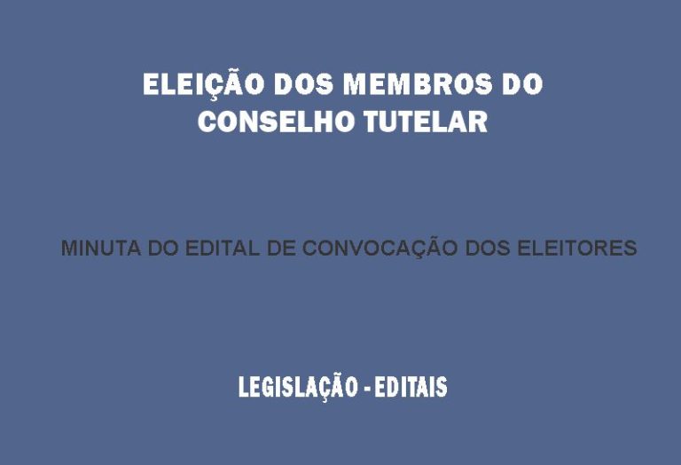 ELEIÇÃO DO CONSELHO TUTELAR