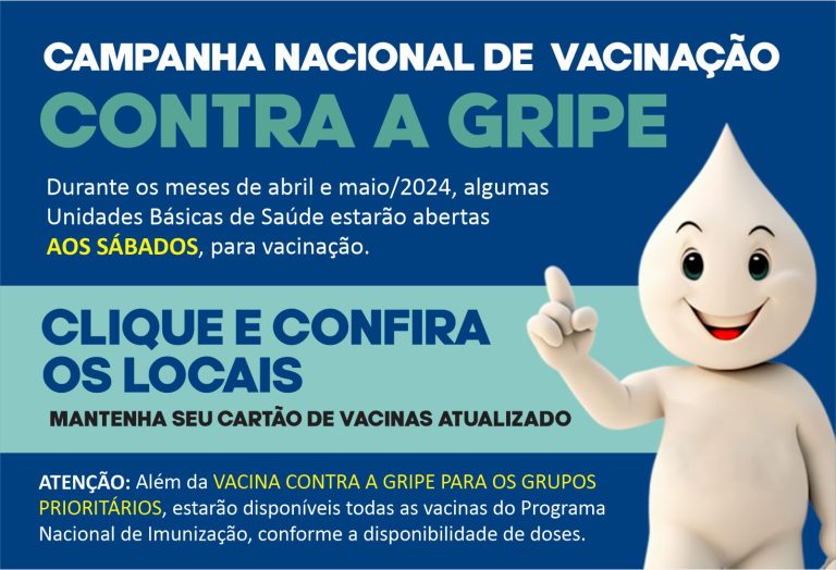 VACINAÇÃO CONTRA A GRIPE