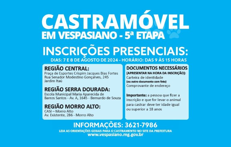 5ª Campanha Castramóvel