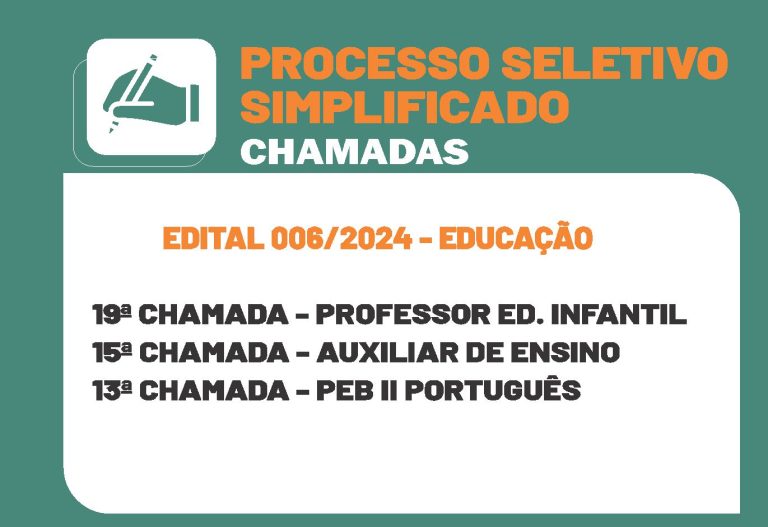 MAIS CHAMADAS