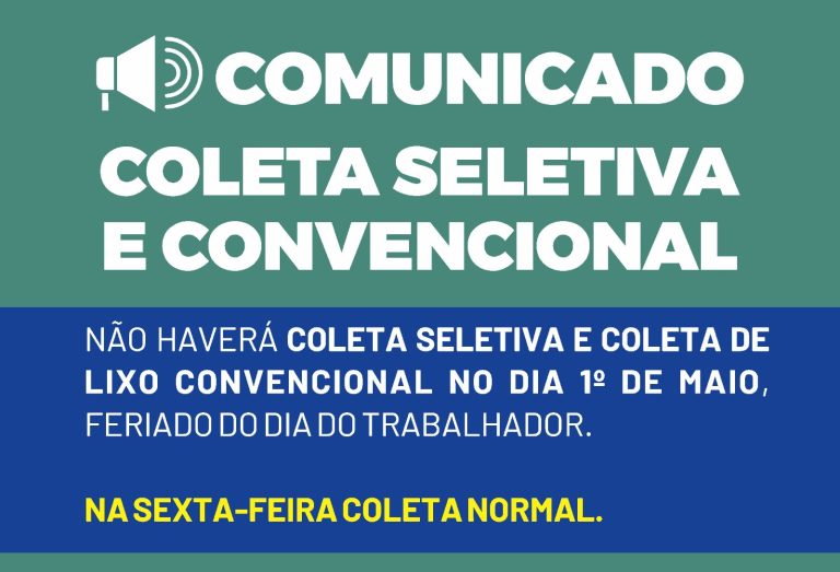 ATENÇÃO – COLETA DE LIXO