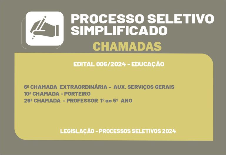Processo Seletivo